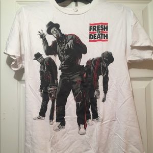 White “Fresh to Death” Tee